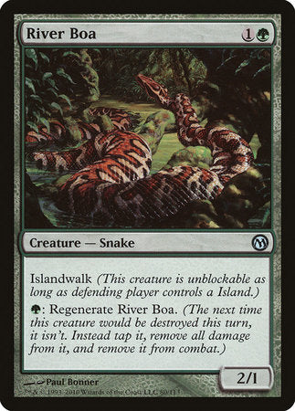 River Boa [Duels of the Planeswalkers] | Good Games North