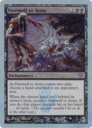 Farewell to Arms (Alternate Foil) [Unhinged] | Good Games North