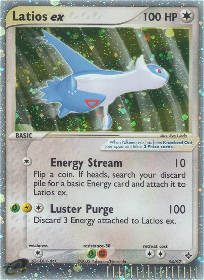 Latios ex (94/97) [EX: Dragon] | Good Games North