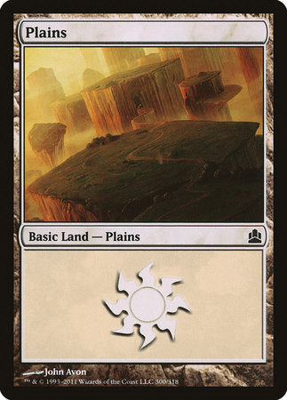 Plains (300) [Commander 2011] | Good Games North