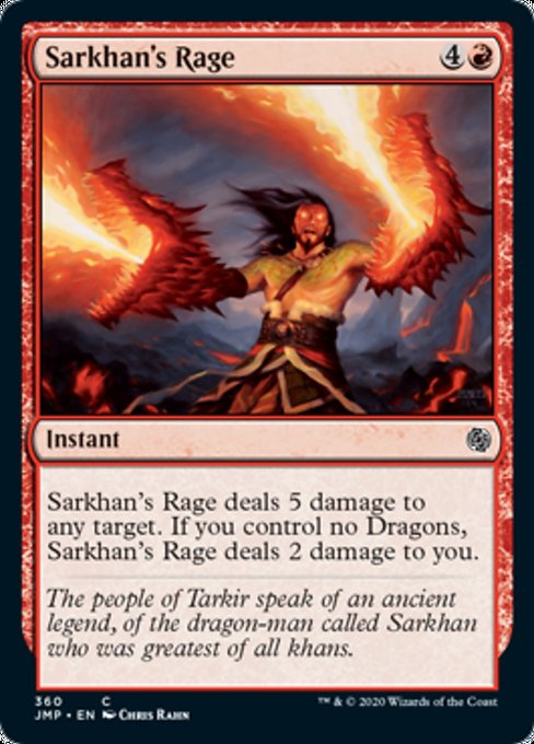 Sarkhan's Rage [Jumpstart] | Good Games North