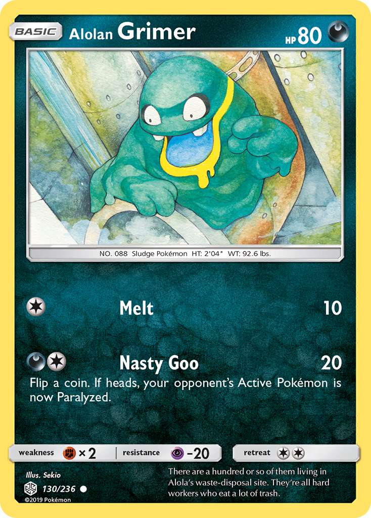Alolan Grimer (130/236) [Sun & Moon: Cosmic Eclipse] | Good Games North