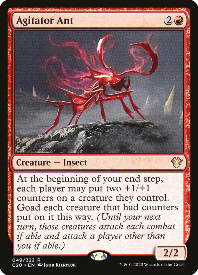 Agitator Ant [Commander 2020] | Good Games North