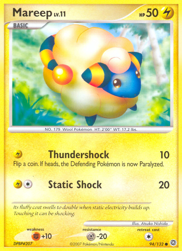 Mareep (94/132) [Diamond & Pearl: Secret Wonders] | Good Games North