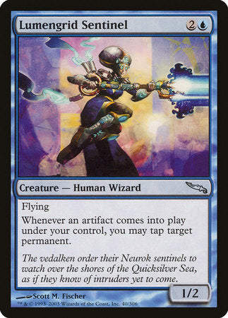 Lumengrid Sentinel [Mirrodin] | Good Games North