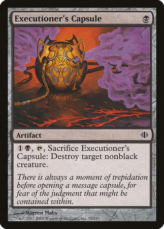 Executioner's Capsule [Shards of Alara] | Good Games North