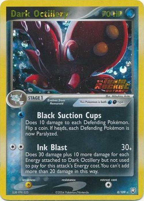 Dark Octillery (8/109) (Stamped) [EX: Team Rocket Returns] | Good Games North
