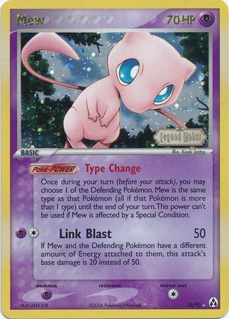 Mew (10/92) (Stamped) [EX: Legend Maker] | Good Games North