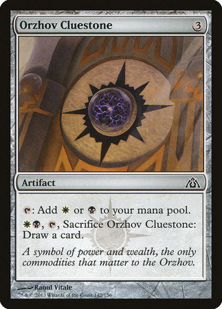 Orzhov Cluestone [Dragon's Maze] | Good Games North