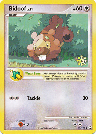 Bidoof (73/123) [Countdown Calendar Promos] | Good Games North