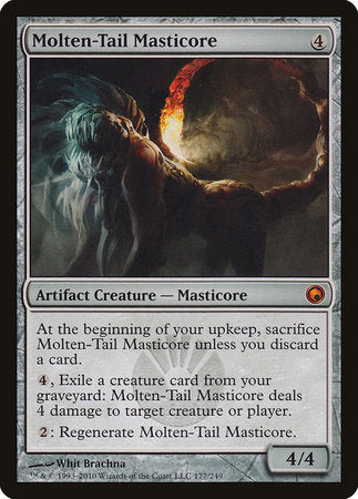 Molten-Tail Masticore [Scars of Mirrodin] | Good Games North
