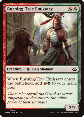 Burning-Tree Emissary [Modern Masters 2017] | Good Games North