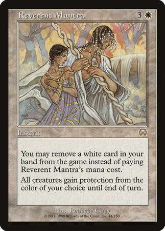 Reverent Mantra [Mercadian Masques] | Good Games North