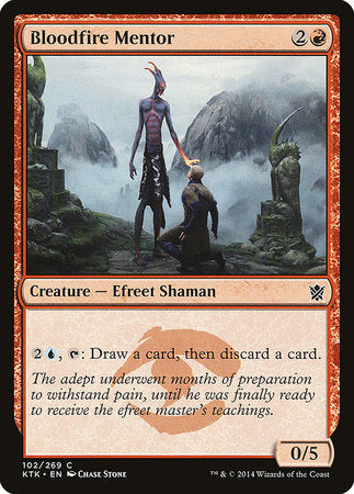 Bloodfire Mentor [Khans of Tarkir] | Good Games North