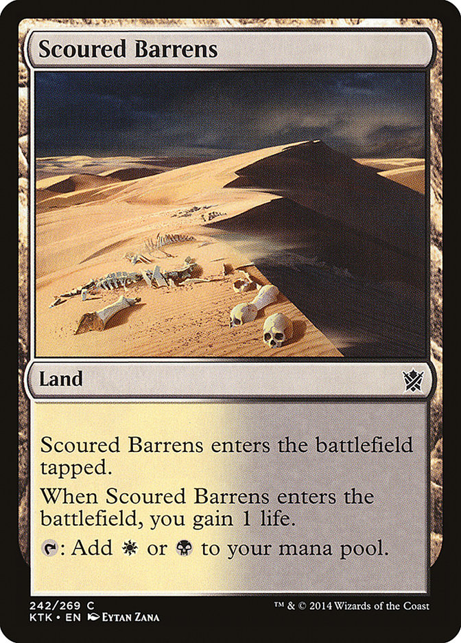 Scoured Barrens [Khans of Tarkir] | Good Games North