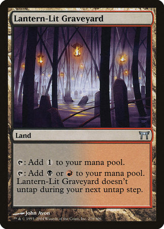 Lantern-Lit Graveyard [Champions of Kamigawa] | Good Games North