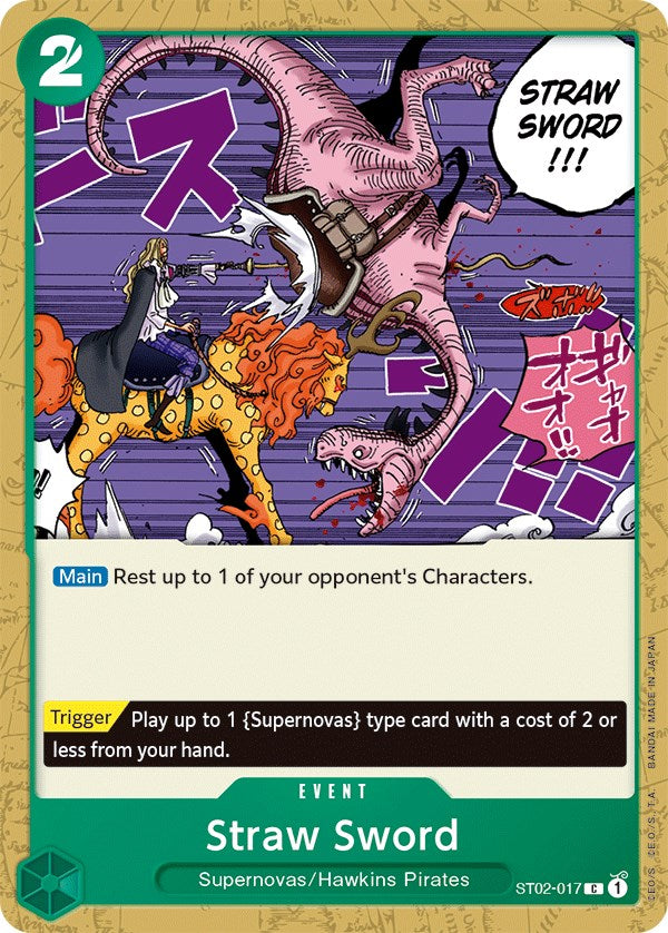 Straw Sword [Starter Deck: Worst Generation] | Good Games North
