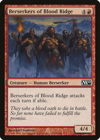 Berserkers of Blood Ridge [Magic 2010] | Good Games North