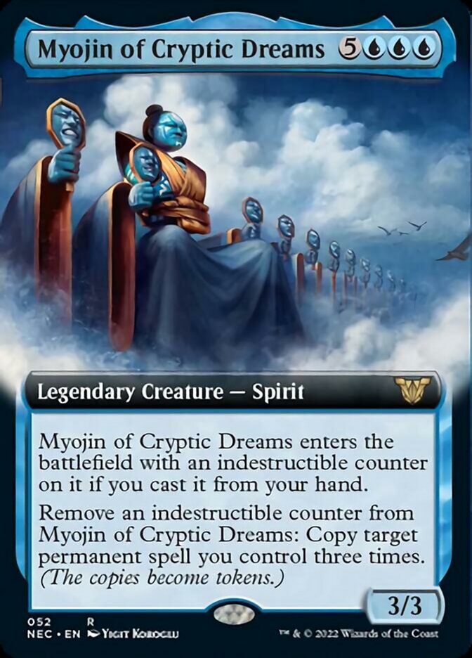 Myojin of Cryptic Dreams (Extended) [Kamigawa: Neon Dynasty Commander] | Good Games North
