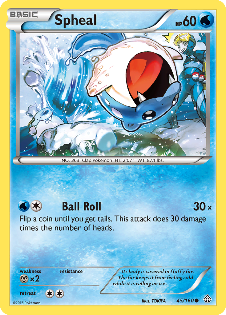 Spheal (45/160) [XY: Primal Clash] | Good Games North