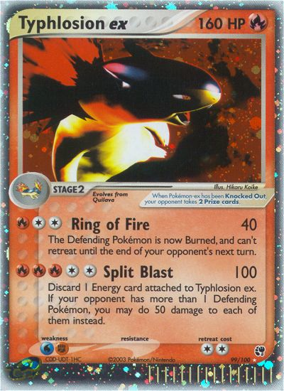 Typhlosion ex (99/100) [EX: Sandstorm] | Good Games North