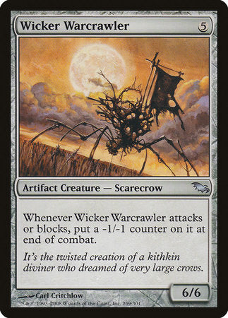 Wicker Warcrawler [Shadowmoor] | Good Games North