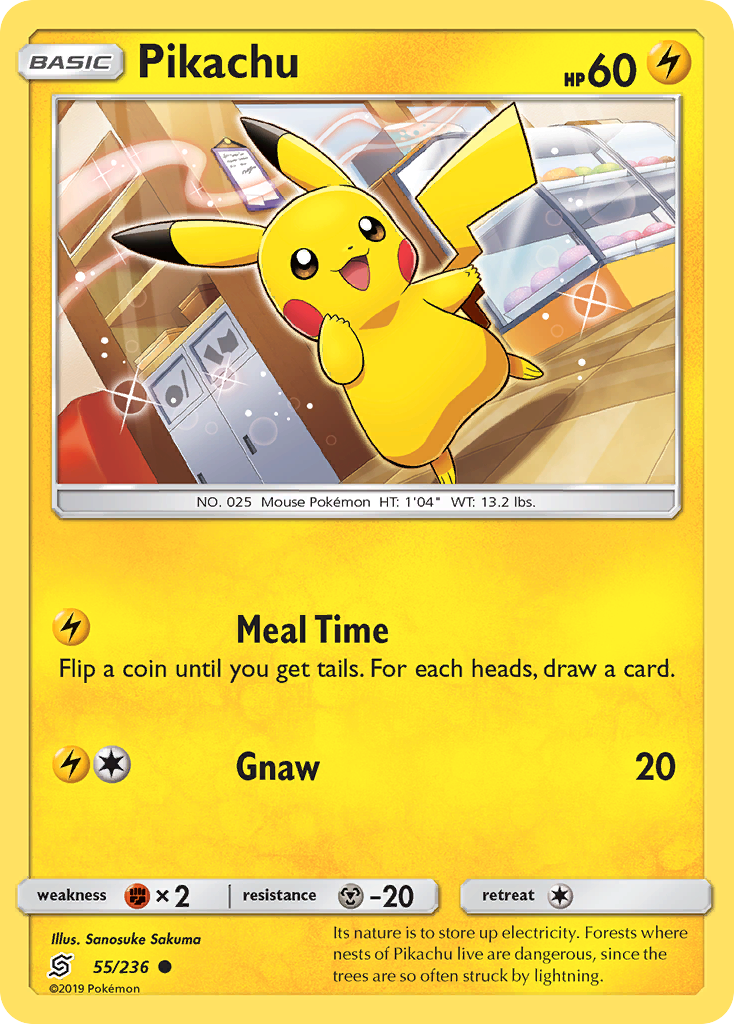 Pikachu (55/236) [Sun & Moon: Unified Minds] | Good Games North