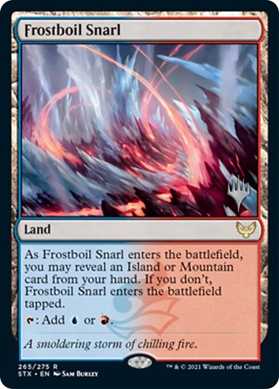 Frostboil Snarl (Promo Pack) [Strixhaven: School of Mages Promos] | Good Games North