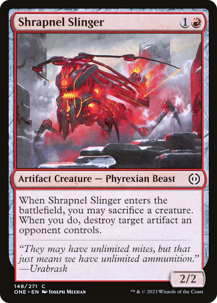 Shrapnel Slinger [Phyrexia: All Will Be One] | Good Games North