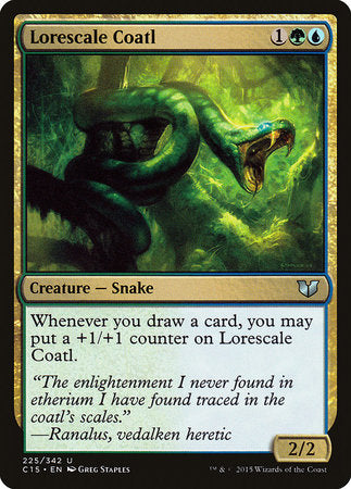 Lorescale Coatl [Commander 2015] | Good Games North