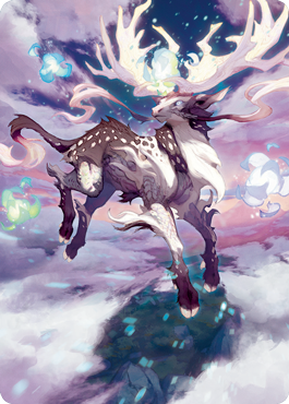 Hinata, Dawn-Crowned Art Card [Kamigawa: Neon Dynasty Art Series] | Good Games North
