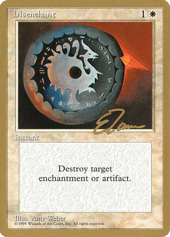 Disenchant (Eric Tam) [Pro Tour Collector Set] | Good Games North