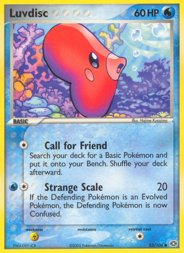 Luvdisc (53/106) [EX: Emerald] | Good Games North