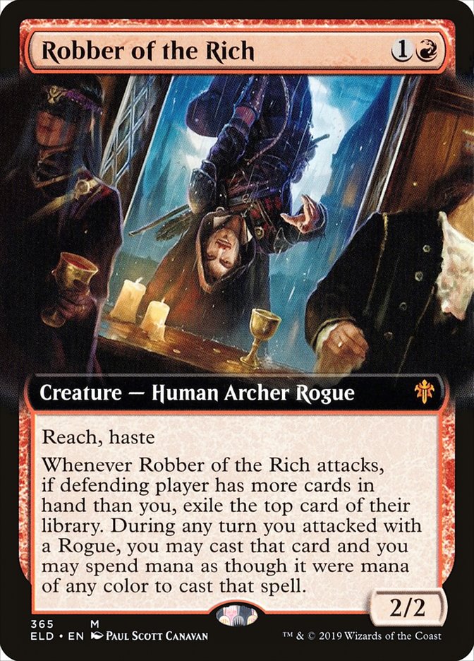Robber of the Rich (Extended Art) [Throne of Eldraine] | Good Games North