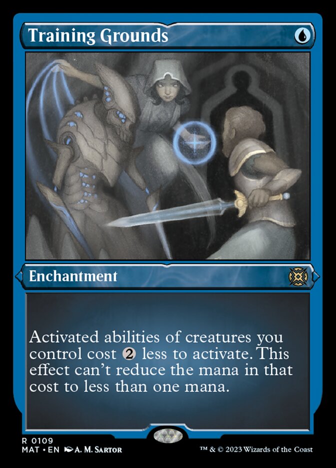 Training Grounds (Foil Etched) [March of the Machine: The Aftermath] | Good Games North