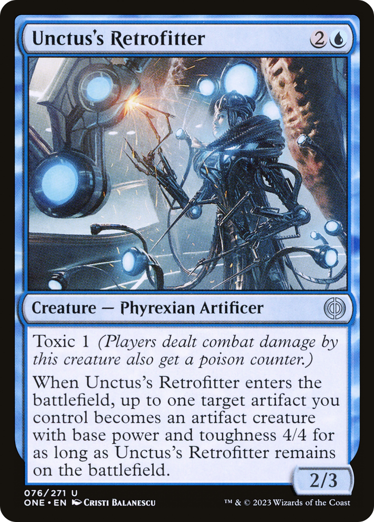 Unctus's Retrofitter [Phyrexia: All Will Be One] | Good Games North