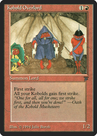Kobold Overlord [Legends] | Good Games North