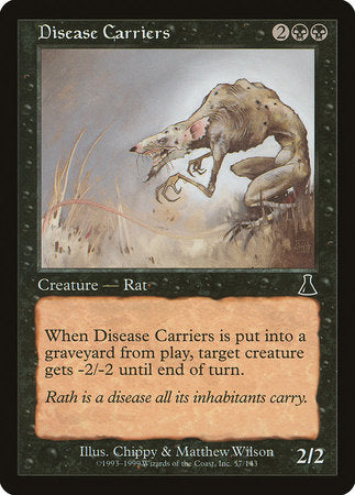 Disease Carriers [Urza's Destiny] | Good Games North