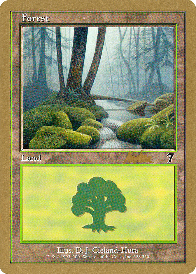 Forest (328) (Brian Kibler) [World Championship Decks 2002] | Good Games North