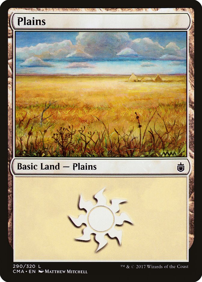 Plains (290) [Commander Anthology] | Good Games North