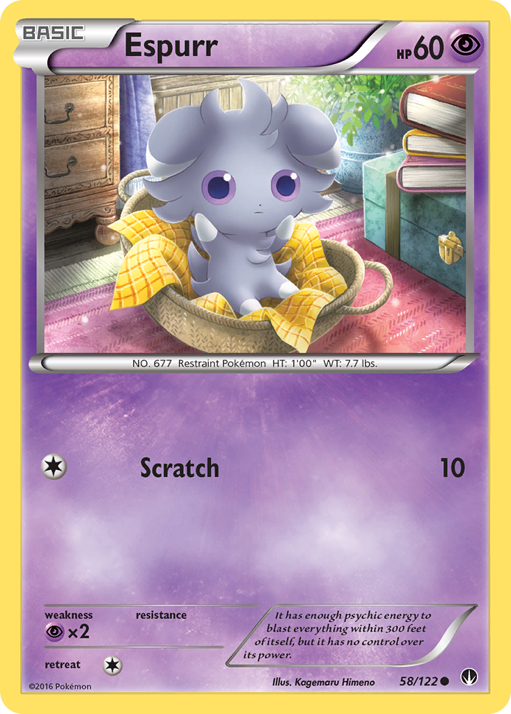Espurr (58/122) [XY: BREAKpoint] | Good Games North