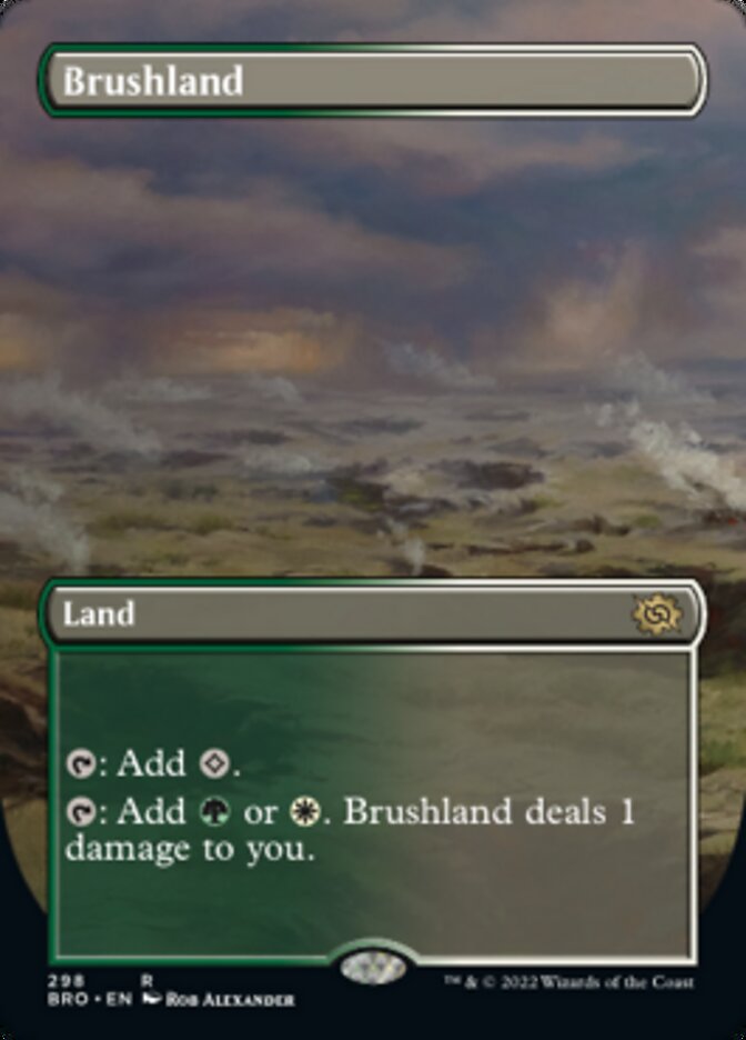 Brushland (Borderless Alternate Art) [The Brothers' War] | Good Games North