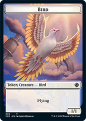 Bird // Thopter Double-Sided Token [Starter Commander Decks] | Good Games North