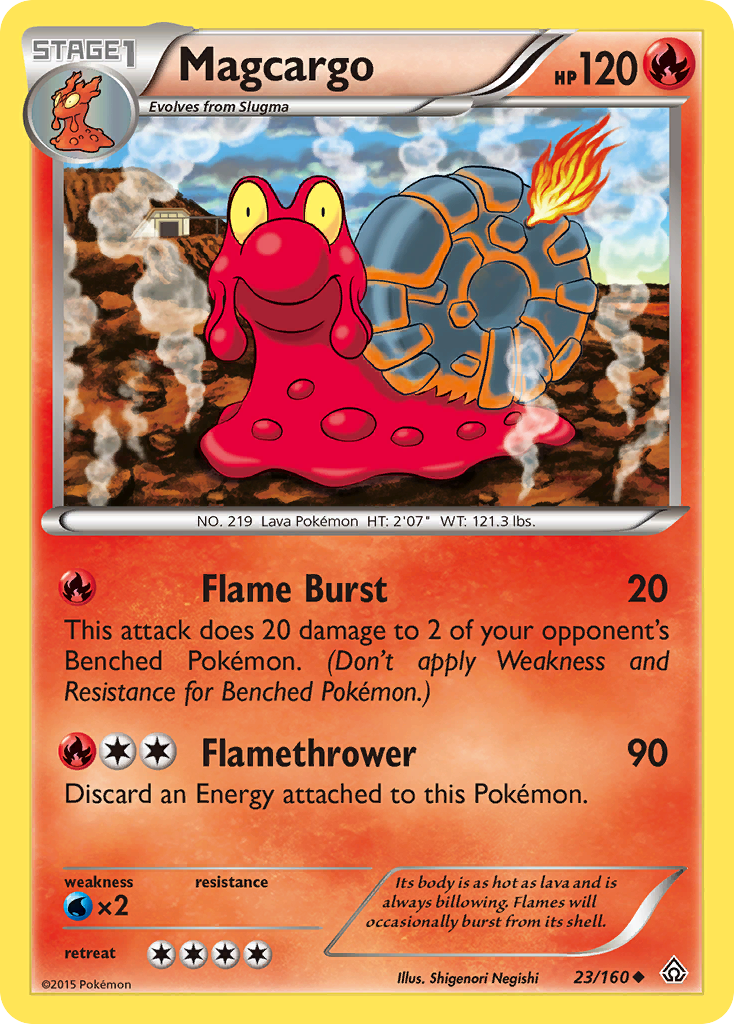 Magcargo (23/160) [XY: Primal Clash] | Good Games North
