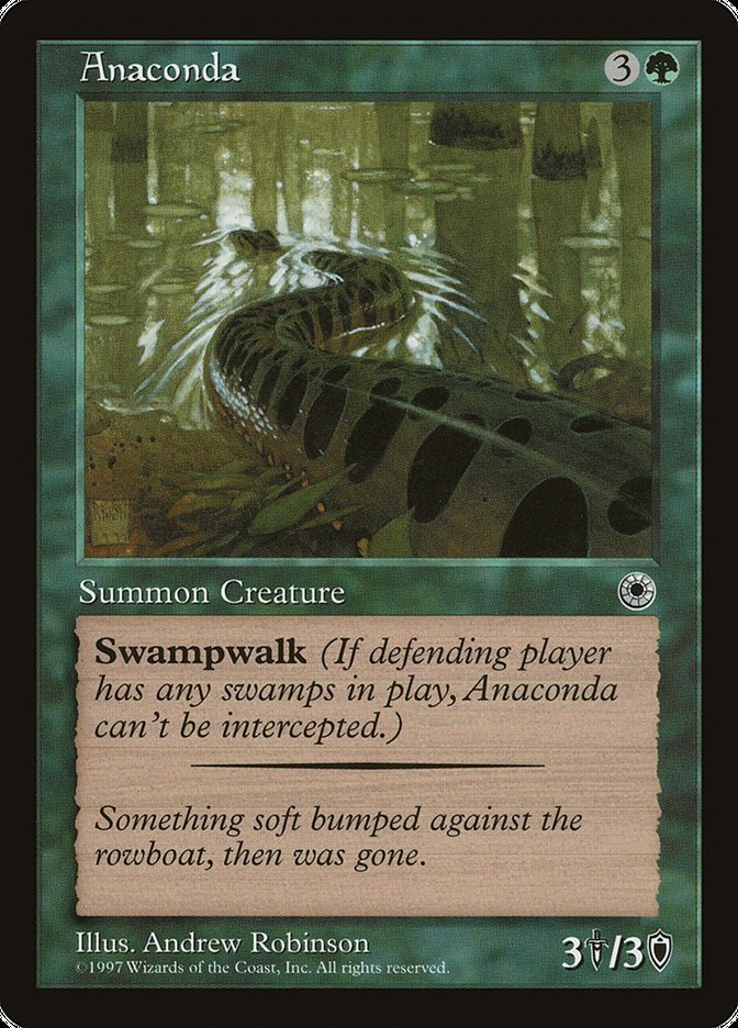 Anaconda (With Flavor Text) [Portal] | Good Games North