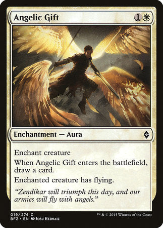 Angelic Gift [Battle for Zendikar] | Good Games North