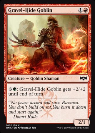 Gravel-Hide Goblin [Ravnica Allegiance] | Good Games North