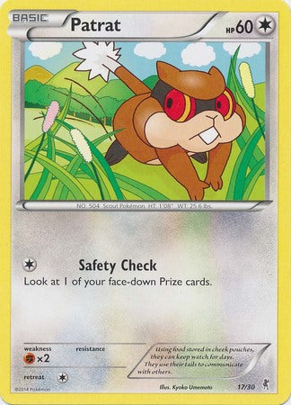 Patrat (17/30) [XY: Trainer Kit 1 - Bisharp] | Good Games North
