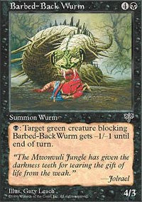 Barbed-Back Wurm [Mirage] | Good Games North