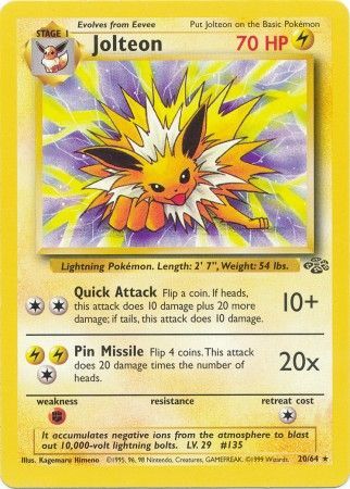 Jolteon (20/64) [Jungle Unlimited] | Good Games North